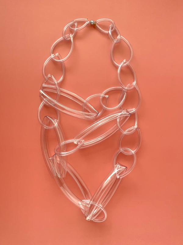 dodoTUBE necklace transparent